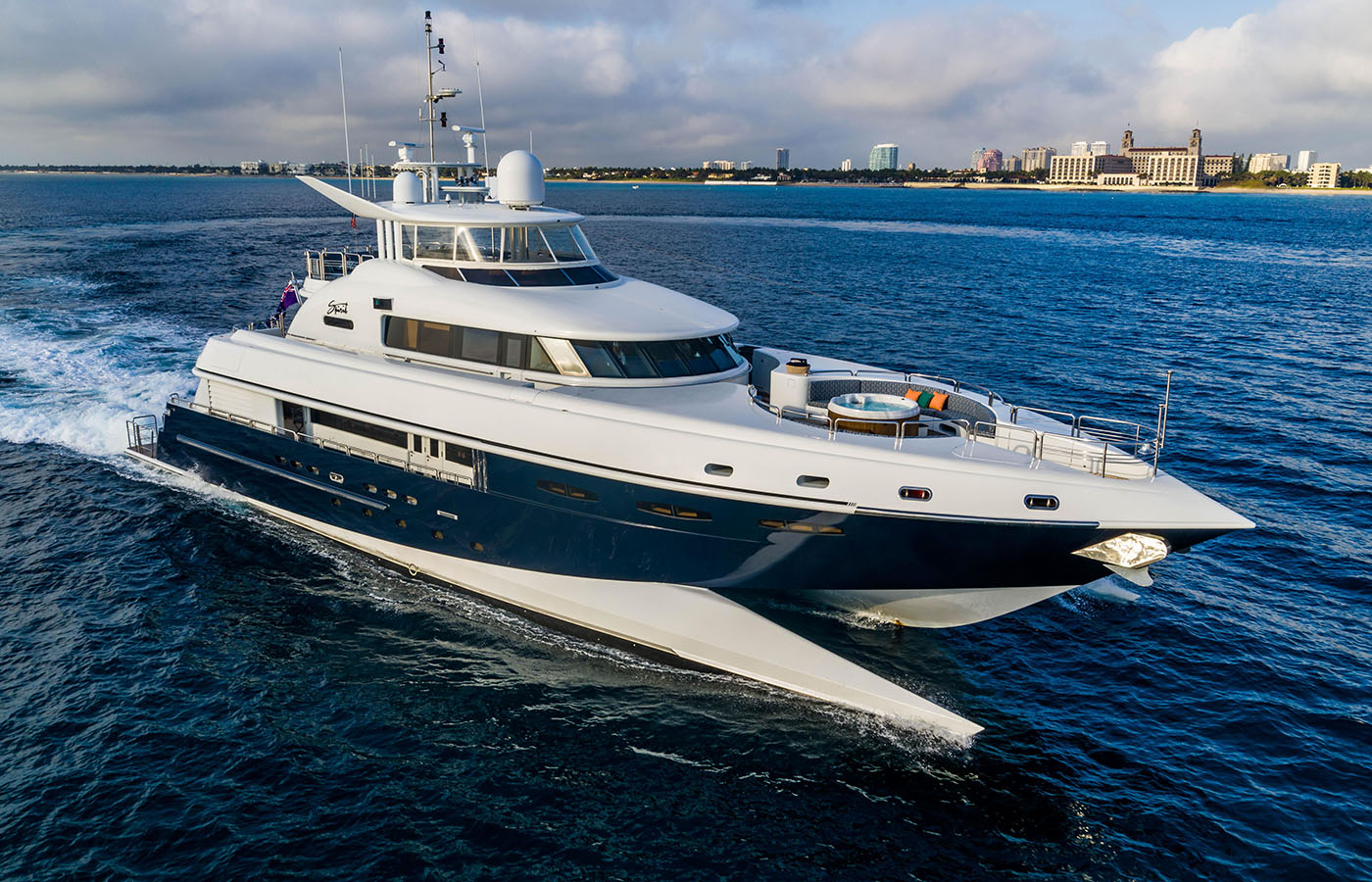 Exterior Profile - 115' NEW ZEALAND YACHTS MY SPIRIT - Torrens Luxury Collection
