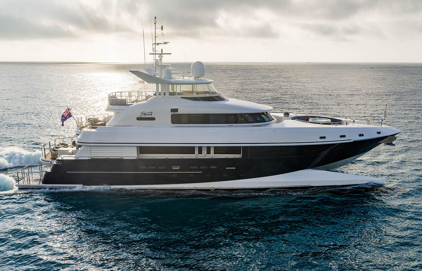 Exterior Profile - 115' NEW ZEALAND YACHTS MY SPIRIT - Torrens Luxury Collection