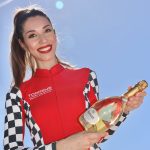 Michela Tringale at the Monaco Formula One Grand Prix 2024 aboard superyacht Champagne and Caviar. Picture, Portia Large - Torrens Luxury Collection