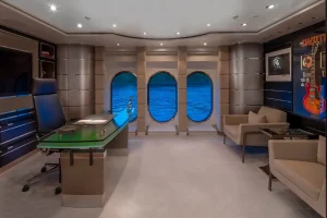 Master Cabin Office - Scott Free - Yacht for Sale - Torrens Luxury Collection