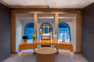 Master Cabin Vanity - Scott Free - Yacht for Sale - Torrens Luxury Collection