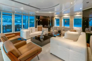 Sky lounge - Scott Free -  Yacht for Sale - Torrens Luxury Collection