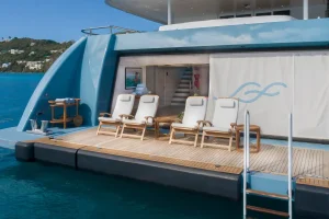 Beach club - Scott Free -  Yacht for Sale - Torrens Luxury Collection
