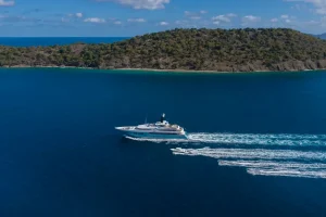 Arial View - Scott Free -  Yacht for Sale - Torrens Luxury Collection