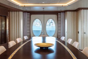 Dining Table - Samira 180 Amels - Yacht For Sale - Torrens Luxury Collection