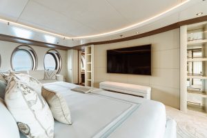 Master Cabin Interior - Samira 180 Amels - Yacht For Sale - Torrens Luxury Collection
