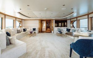 Main Salon Lounge - Samira 180 Amels - Yacht For Sale - Torrens Luxury Collection