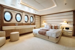 Master Cabin - Samira 180 Amels - Yacht For Sale - Torrens Luxury Collection
