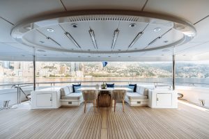 Aft Deck Lounge  - Samira 180 Amels - Yacht For Sale - Torrens Luxury Collection