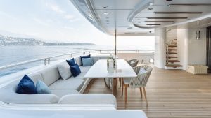 Aft Lounge  - Samira 180 Amels - Yacht For Sale - Torrens Luxury Collection