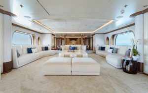 Main Salon Lounge - Samira 180 Amels - Yacht For Sale - Torrens Luxury Collection
