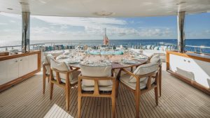 Upper Deck Aft - AXIOMA Yacht for Sale - Torrens Luxury Collection