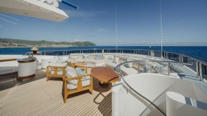 Sun Deck Lounge - AXIOMA Yacht for Sale - Torrens Luxury Collection