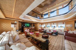 Main Deck Salon - AXIOMA Yacht for Sale - Torrens Luxury Collection
