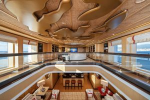 Upper Salon Balcony - AXIOMA Yacht for Sale - Torrens Luxury Collection