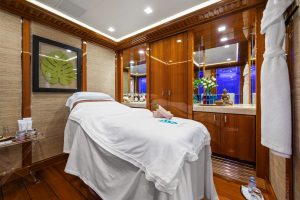 Bridge Deck Massage Room - AXIOMA Yacht for Sale - Torrens Luxury Collection