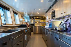 Kitchen - AXIOMA Yacht for Sale - Torrens Luxury Collection
