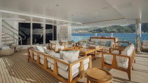 Main Deck Aft - AXIOMA Yacht for Sale - Torrens Luxury Collection