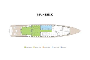Deck Plan - OCEANA Oceanfast Yacht for Sale - Torrens Luxury Collection