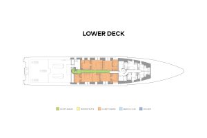 Deck Plan - OCEANA Oceanfast Yacht for Sale - Torrens Luxury Collection