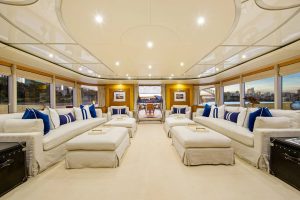 Main Salon Lounge - OCEANA Oceanfast Yacht for Sale - Torrens Luxury Collection
