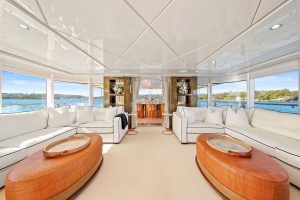 Lounge - OCEANA Oceanfast Yacht for Sale - Torrens Luxury Collection