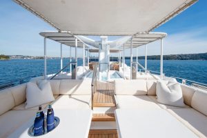 Jacuzzi & Sunpads - OCEANA Oceanfast Yacht for Sale - Torrens Luxury Collection