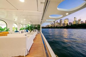 Beach Club - OCEANA Oceanfast Yacht for Sale - Torrens Luxury Collection