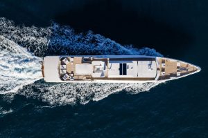 Arial Profile - OCEANA Oceanfast Yacht for Sale - Torrens Luxury Collection