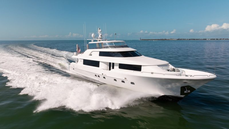 REMY ROO 112ft Westport Motor Yacht Exterior Profile