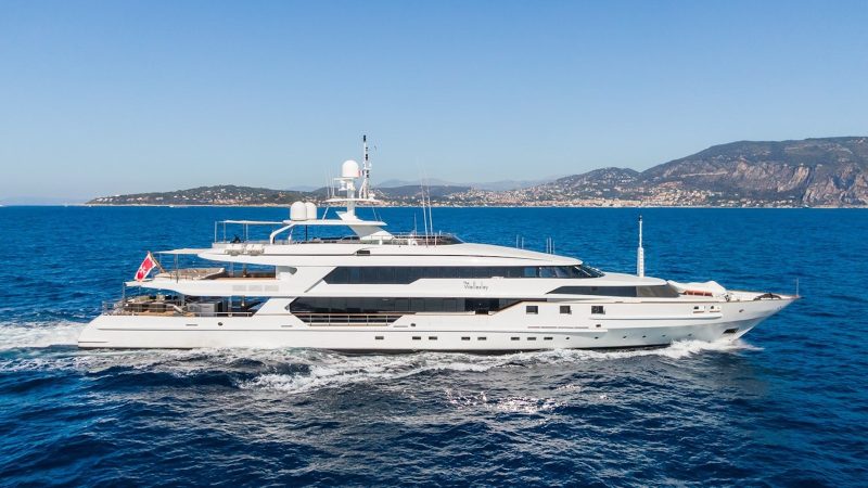 Exterior Profile THE WELLESLEY Oceanco Yacht for Sale - Torrens Luxury Collection