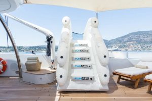 Inflatable Water Slide THE WELLESLEY Oceanco Yacht for Sale - Torrens Luxury Collection