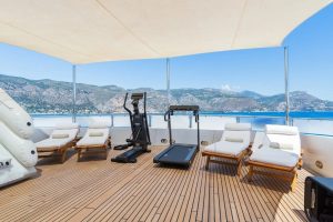 Gym Equipments THE WELLESLEY Oceanco Yacht for Sale - Torrens Luxury Collection