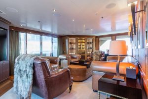 Lounge & Bar THE WELLESLEY Oceanco Yacht for Sale - Torrens Luxury Collection