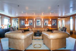 Lounge THE WELLESLEY Oceanco Yacht for Sale - Torrens Luxury Collection
