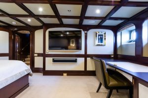 Office Desk THE WELLESLEY Oceanco Yacht for Sale - Torrens Luxury Collection