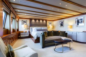 Master Cabin Interior THE WELLESLEY Oceanco Yacht for Sale - Torrens Luxury Collection