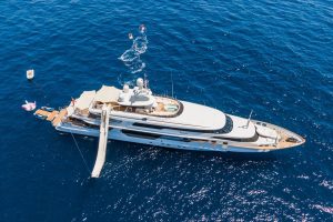 Arial Profile THE WELLESLEY Oceanco Yacht for Sale - Torrens Luxury Collection