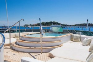 Deck Jacuzzi THE WELLESLEY Oceanco Yacht for Sale - Torrens Luxury Collection