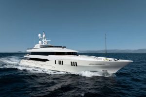 Exterior Profile Trinity Yachts - CARPE DIEM Yacht for Sale - Torrens Luxury Collection