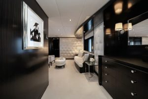 Cabin Interior Trinity Yachts - CARPE DIEM Yacht for Sale - Torrens Luxury Collection