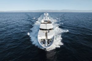 Bow View Trinity Yachts - CARPE DIEM Yacht for Sale - Torrens Luxury Collection