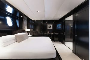 Double Cabin Interiro Trinity Yachts - CARPE DIEM Yacht for Sale - Torrens Luxury Collection