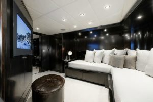 Hallway Lounge Trinity Yachts - CARPE DIEM Yacht for Sale - Torrens Luxury Collection