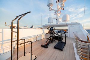 Gym Equipments Trinity Yachts - CARPE DIEM Yacht for Sale - Torrens Luxury Collection