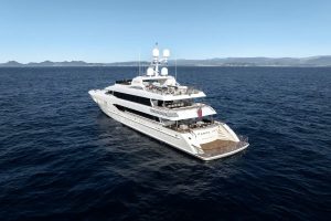 Stern Exterior Trinity Yachts - CARPE DIEM Yacht for Sale - Torrens Luxury Collection