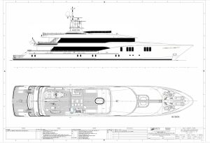 Deck Plan Trinity Yachts - CARPE DIEM Yacht for Sale - Torrens Luxury Collection